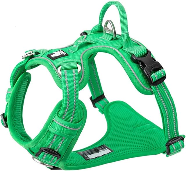 Thumbnail 6 de Dog Harness No Pull Adjustable Reflective Step-in Soft Nylon (TLH56512(L))