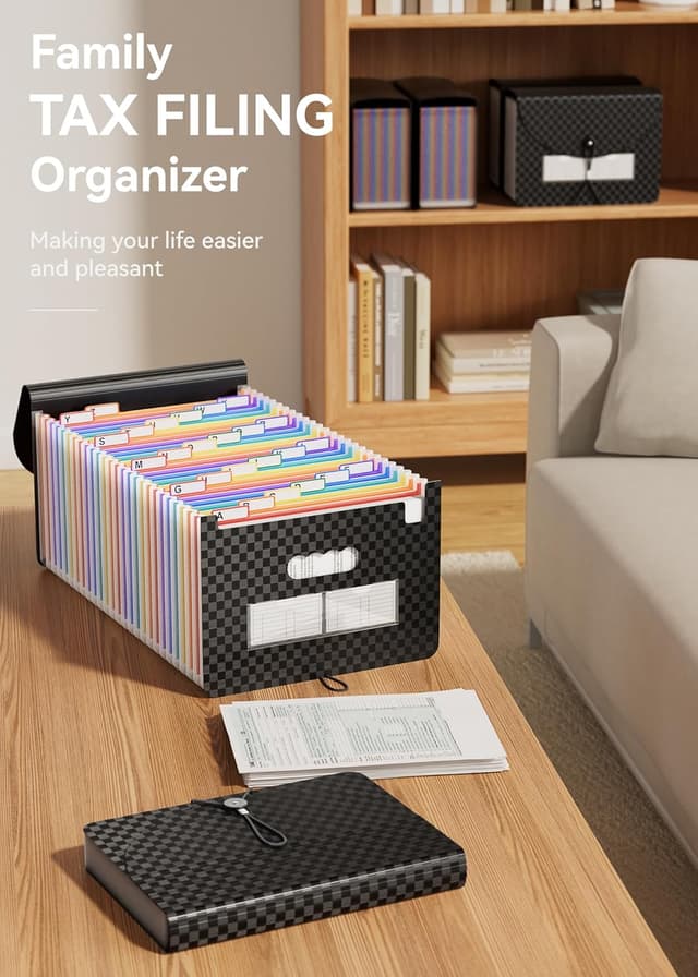 Thumbnail 5 de ABC life 26-pocket Expanding File Organiser