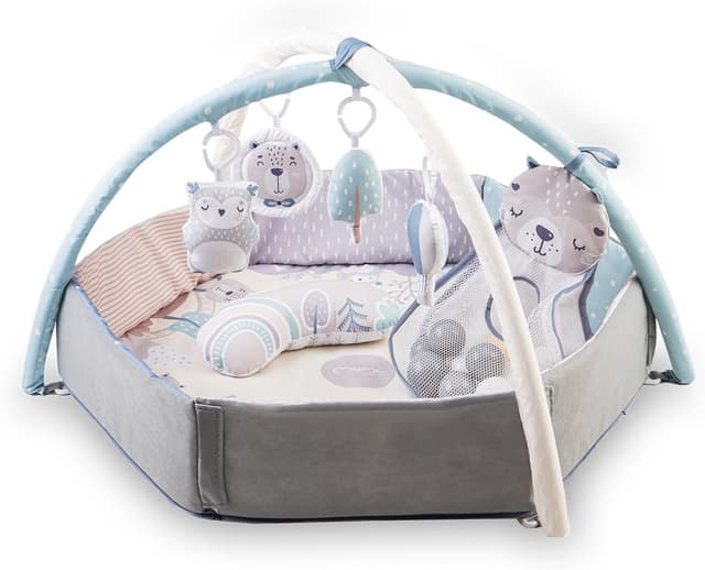 Detalle de Momi MoMi PASTEL tappetino sensoriale 106x106