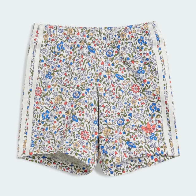 Detalle 2 de adidas Originals x Liberty London Bebé Conjunto Rojo