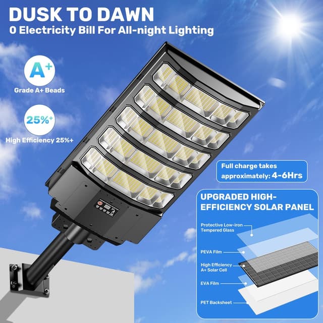 Thumbnail 1 de LEKIA Farola solar 8000W 6500K