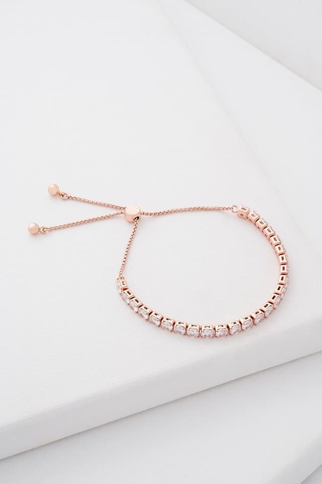 Thumbnail 4 de Ted Baker Melrah Crystal Adjustable Tennis Bracelet