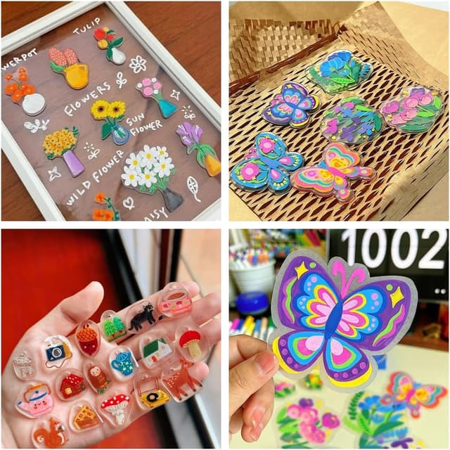 Thumbnail 4 de SUNANFBEST Schrumpffolie Set 12 Bogen A4