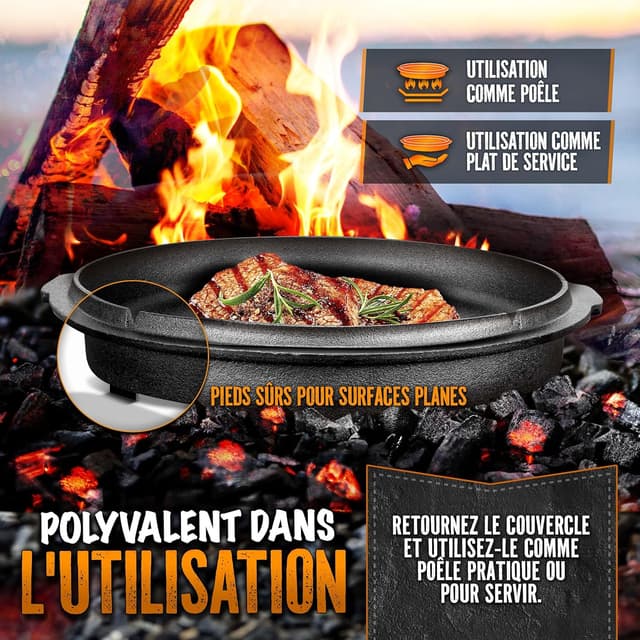 Thumbnail 3 de grillas® Dutch Oven Set Premium Série