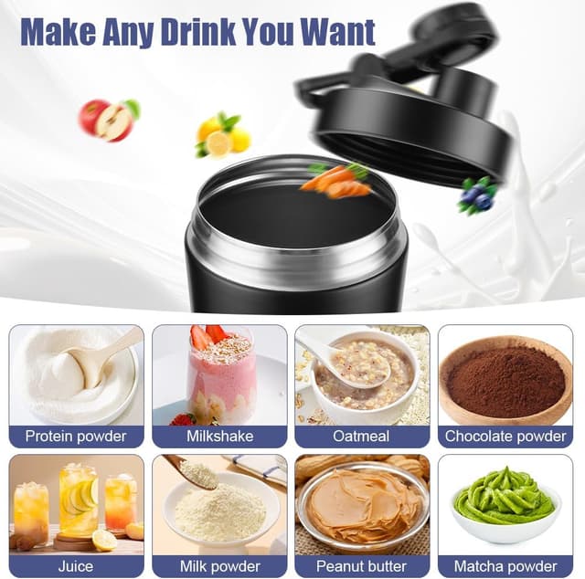 Thumbnail 5 de Alaoo Protéine Shaker INOX 750ml