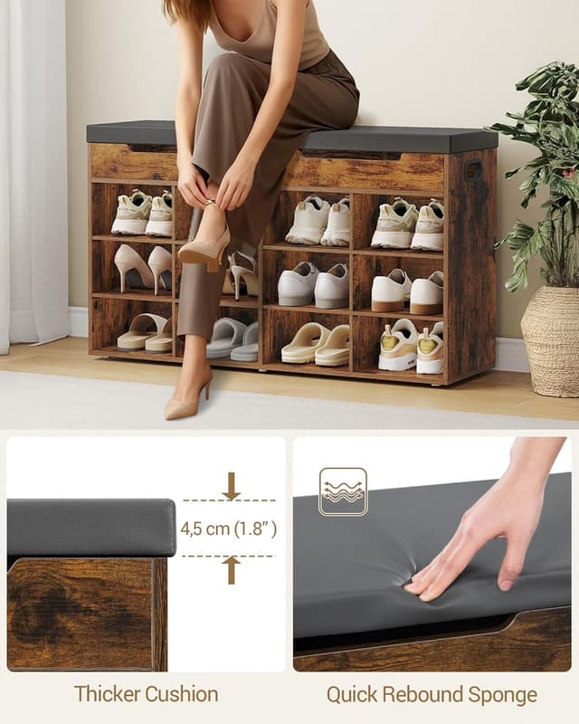 Thumbnail 5 de Hzuaneri SB53501GY Banc à Chaussures