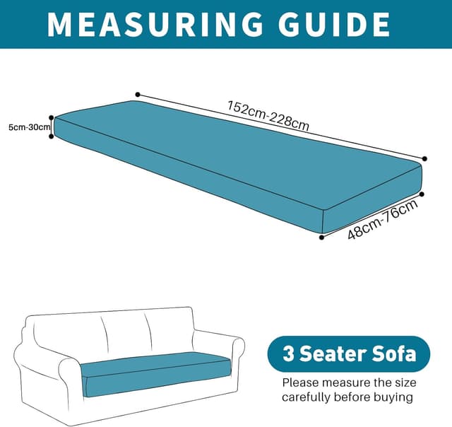Detalle de YSTELLAA Copriseduta divano elasticizzato nero
