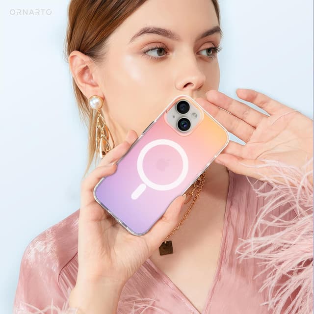Thumbnail 6 de ORNARTO MagSafe iridescent iPhone 13/14 case 6.1"