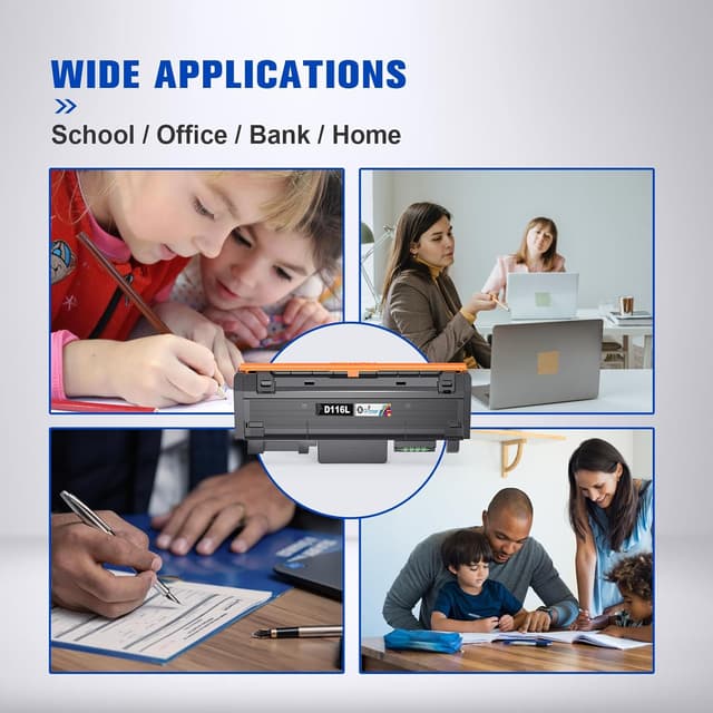 Thumbnail 6 de Q-image MLT-D116L toner compatibili per Samsung (MLT D116L/D116S), 2-Pack nero