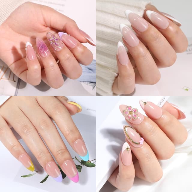 Detalle 2 de UNA GELLA Tips für Gelnägel 216er Set 💅