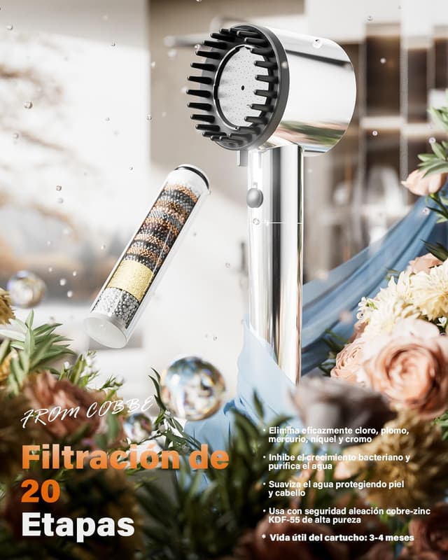 Thumbnail 3 de Cobbe Cabezal de Ducha 20 Etapas Alta Presión