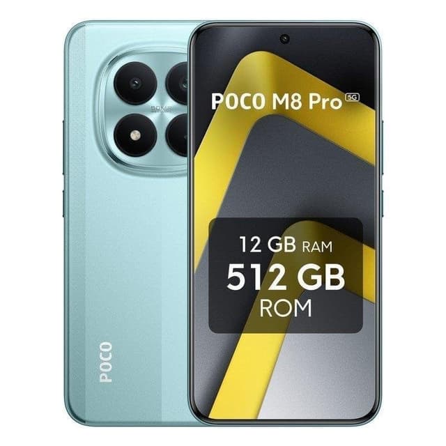 Detalle de POCO M8 Pro 5G 12GB 512GB 6.83" Verde
