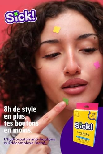 Thumbnail 4 de 32 patchs anti boutons Sick! 4 couleurs ⚙