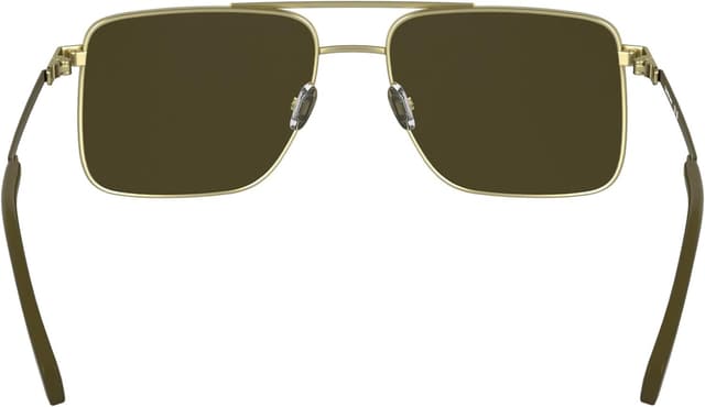 Detalle de Calvin Klein Jeans CKJ25201S occhiali da sole in stile aviator con lenti marroni