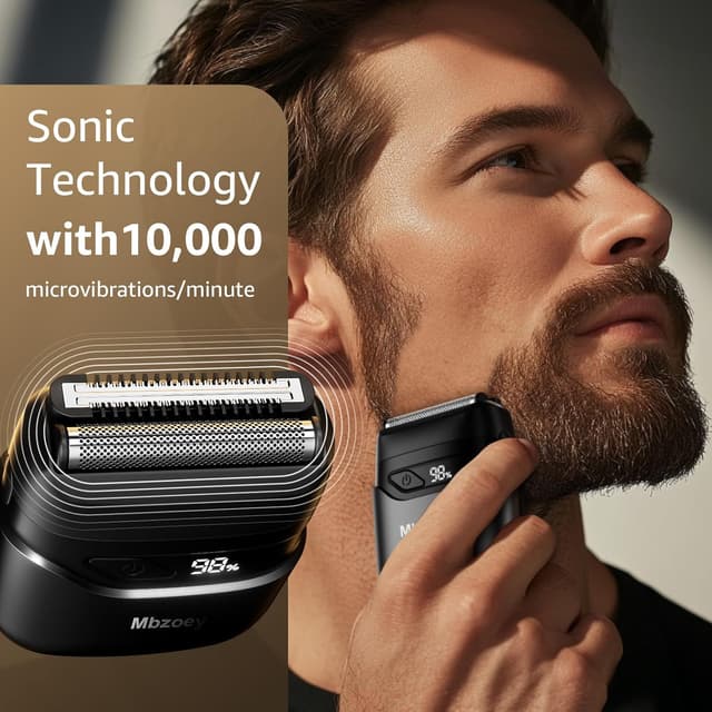 Detalle de Mbzoey Electric Foil Shaver with IPX7