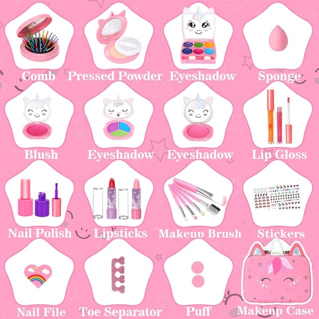 Detalle 2 de Heaning Kids Washable Makeup Kit 26pc