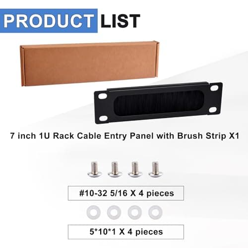 Thumbnail 3 de GeeekPi Gestionnaire de câbles 1U ⚙