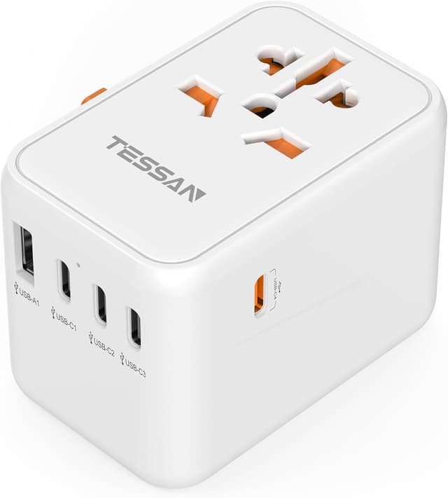 Detalle de TESSAN GaN III chargeur voyage 65 W