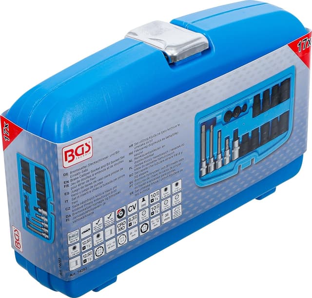 Thumbnail 5 de BGS 74283 Bremssattel-Steckschlüssel 17-tlg.