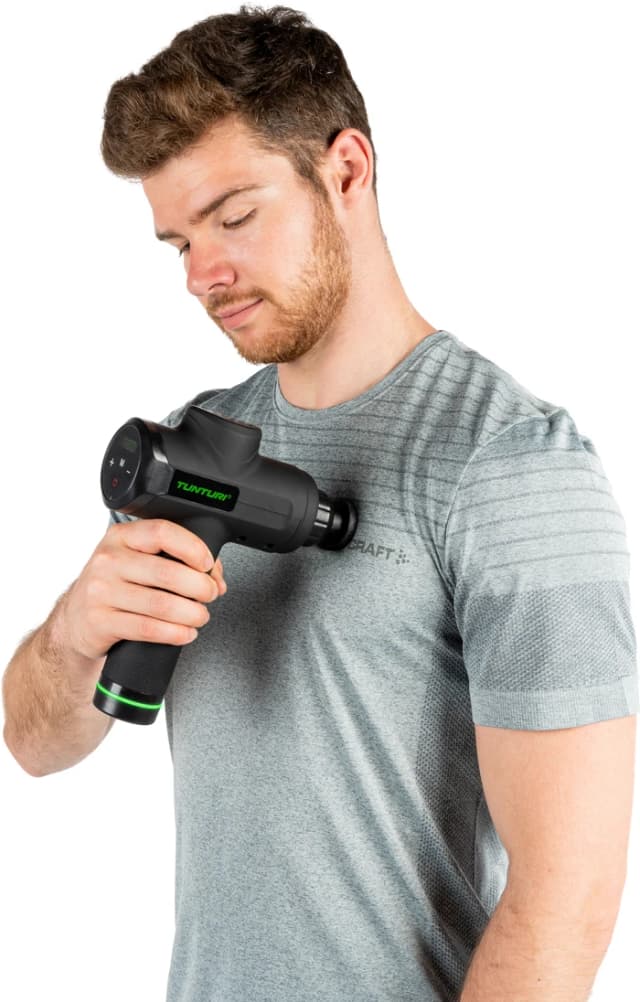 Thumbnail 14 de Tunturi Massagepistole 20 Intensitätsstufen