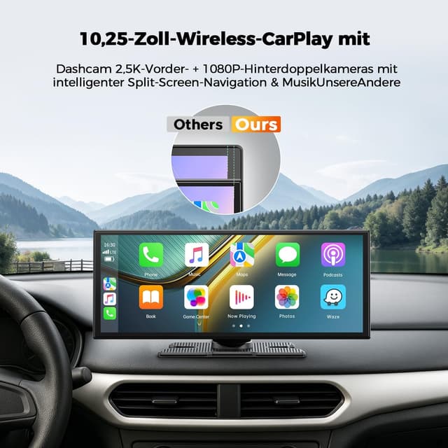 Thumbnail 1 de Volam CarPlay Display 10,25 Zoll