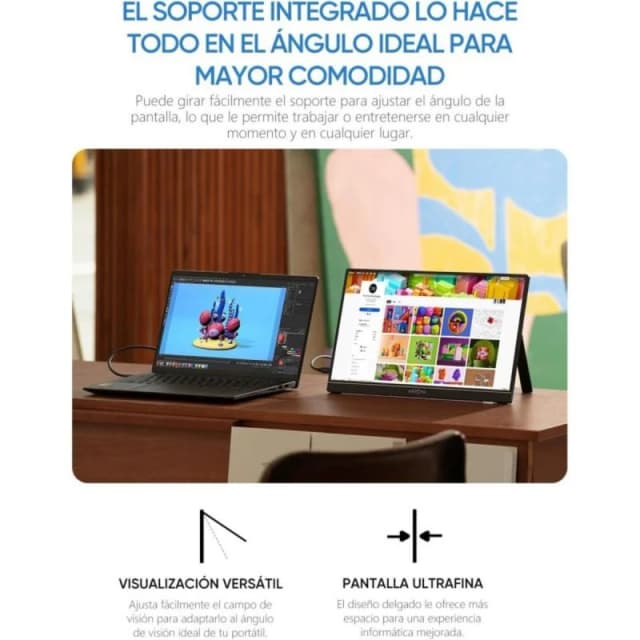 Thumbnail 2 de ARZOPA 17.3" FullHD IPS 60 Hz, ultra delgado