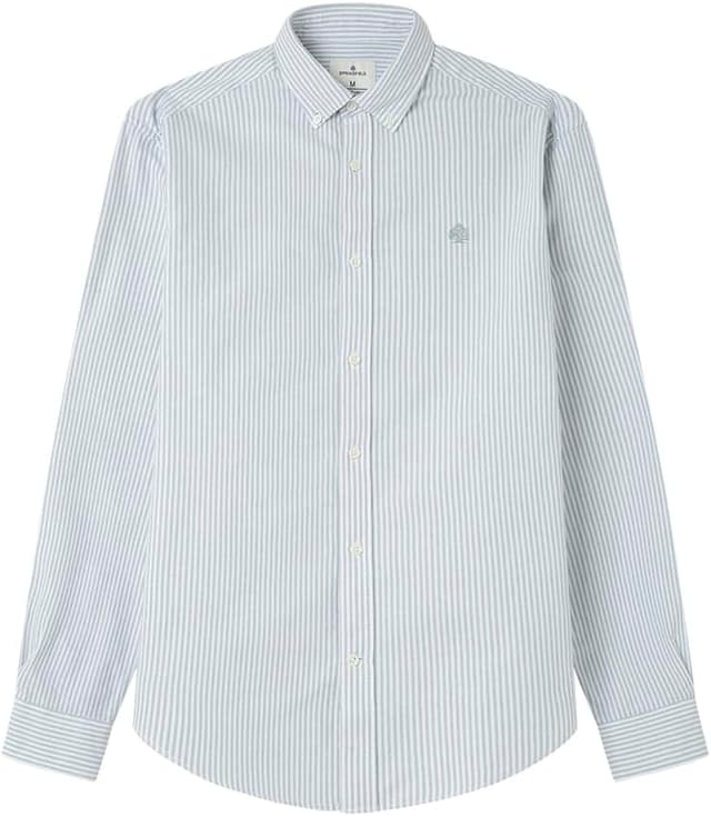Thumbnail 6 de Springfield Camisa Oxford Rayas con Bordado