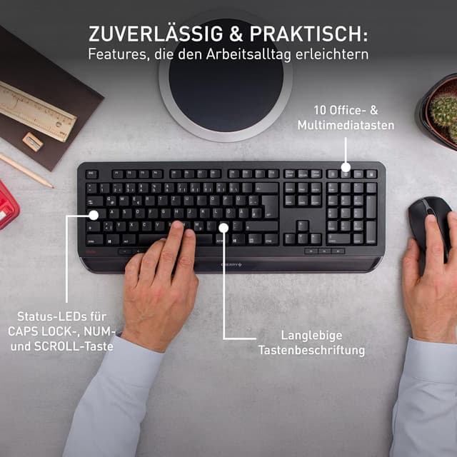 Thumbnail 5 de Cherry Gentix Desktop kabelloses Set