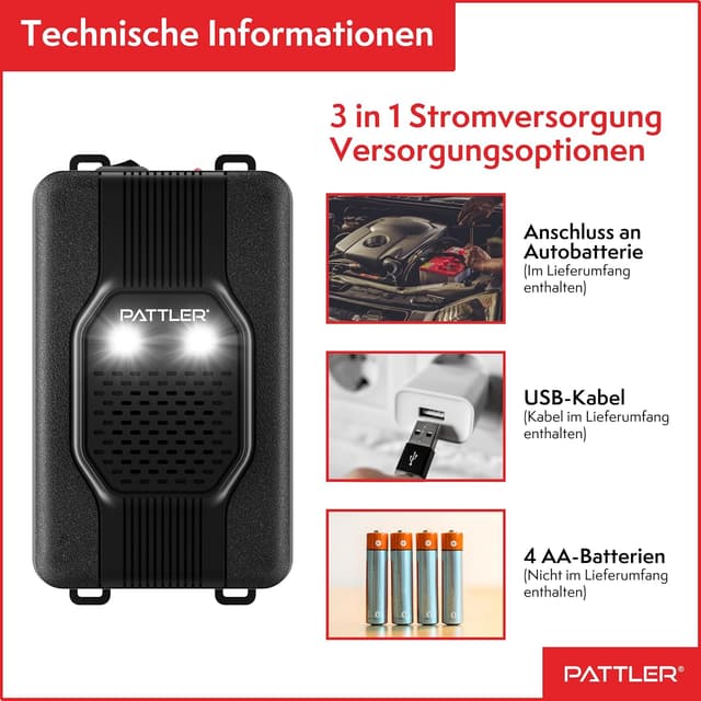 Thumbnail 2 de PATTLER Marderschreck Auto mit Blitzlicht