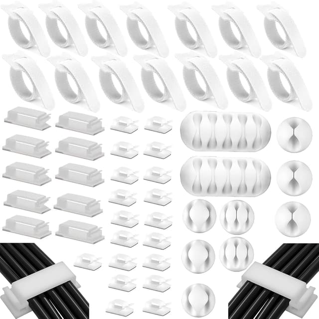 Imagen de MiuCo Kabelmanagement Set 100 Stück en OfertitasTOP