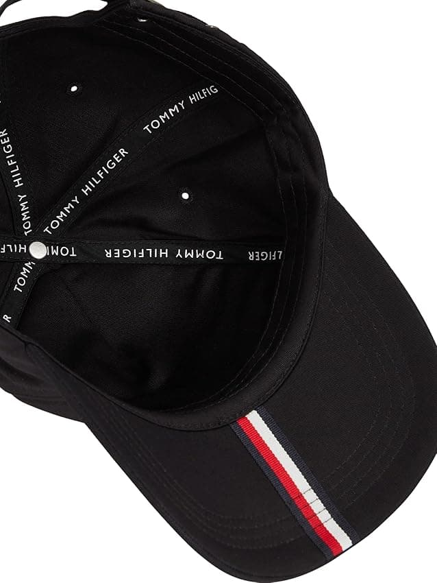 Thumbnail 3 de Tommy Hilfiger Gorra Foundation Soft 6 Panel 🧢 Negro