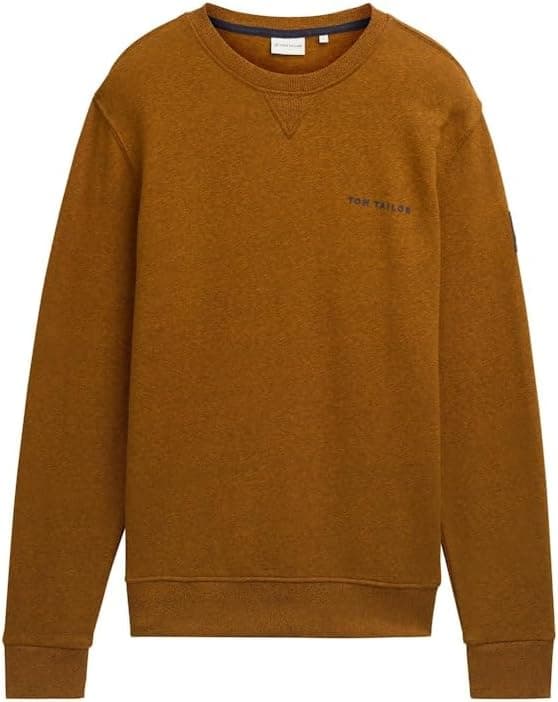 Detalle 2 de Maglia da tuta uomo Tom Tailor 1044007 in felpa girocollo