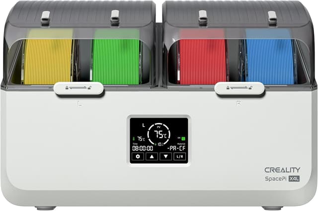 Detalle de Creality Space Pi X4 Filament-Trocknungsbox für 4 Spulen (bis 75 °C), geeignet für PLA/PETG