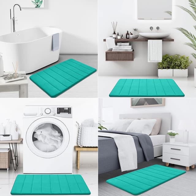 Thumbnail 6 de Buganda Memory Foam Bath Mat 24"×16" bath rug