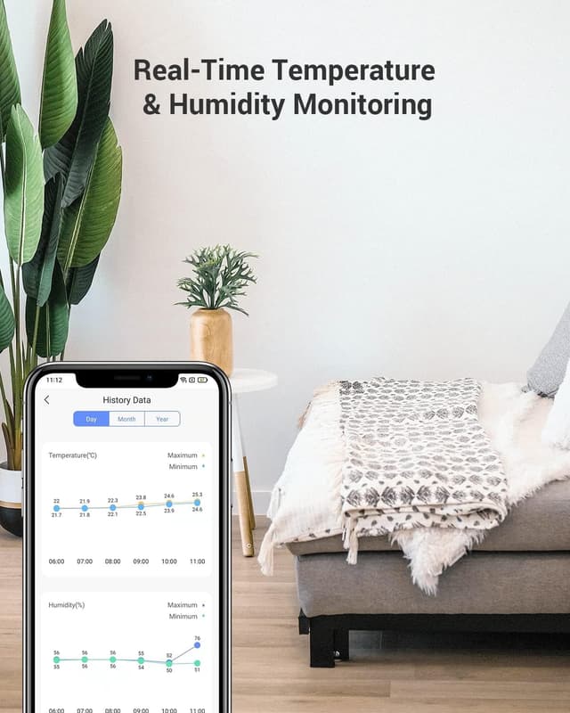 Detalle 2 de EZVIZ T51C thermomètre intérieur 365 jours