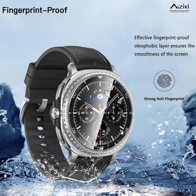 Detalle de Aiziki Galaxy Watch 8 Classic 46mm glass