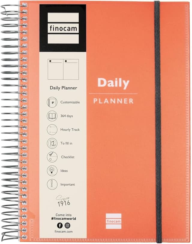 Thumbnail 5 de Finocam Mytime Semana Vista Vertical — Agenda sin fechar 1 semana