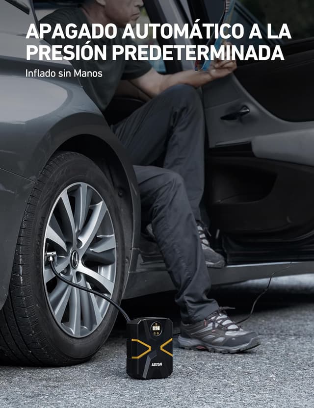 Thumbnail 1 de AstroAI Inflador Ruedas Coche Digital 150 PSI