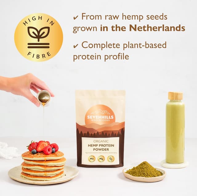 Thumbnail 2 de Sevenhills Wholefoods Organic Hemp Protein Powder 1.8kg 🥤