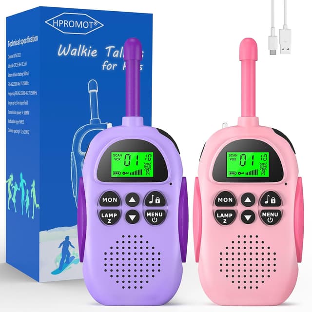 Imagen de HPROMOT Walkie Talkie Kinder 3 km en OfertitasTOP