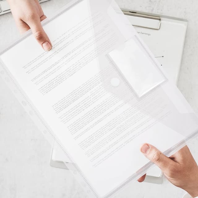 Thumbnail 5 de Carpetas A4 transparentes 20 unidades