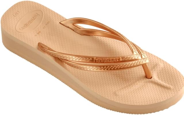 Detalle de Havaianas Wedges Tongues Femme : des compensées légères au motif chic