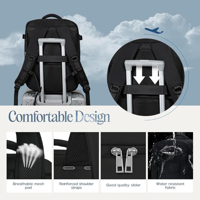 Thumbnail 4 de Xkdoai for Easyjet Cabin Bag 45x36x20 travel backpack