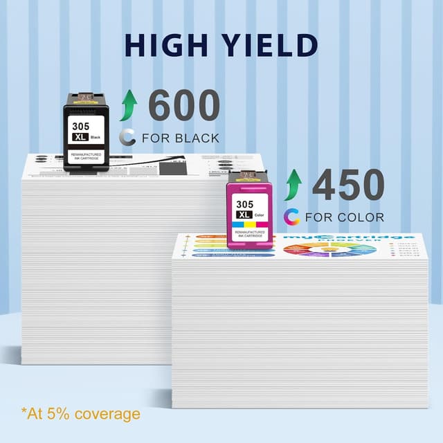 Detalle de myCartridge PHOEVER 305 XL 2er-Set