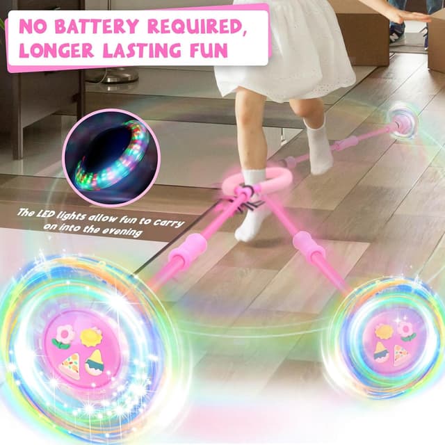 Detalle 2 de Getatoy Ankle Skip Ball for 3–8 Year Olds