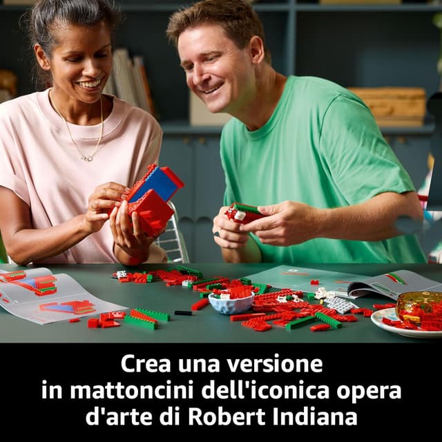 Thumbnail 2 de LEGO Art LOVE 31214 modellino da collezione 🎨