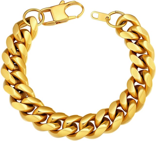 Detalle de Supcare curb link bracelet chain 19cm