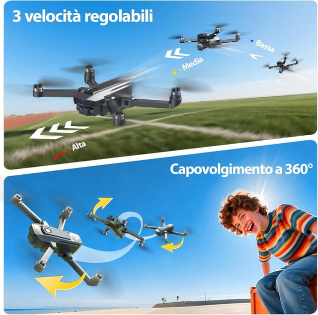 Thumbnail 6 de DEERC D25 Drone 4K HD con Trasmissione 5G