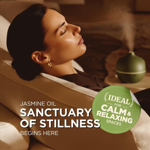 Detalle de Gya Labs Ätherisches Jasminöl für Diffusor & Aromatherapie (100% reines natürliches Jasminöl, 5 ml)