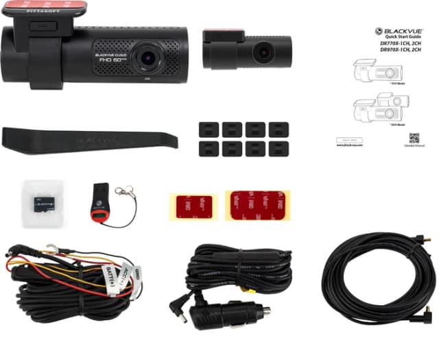 Detalle de BlackVue DR770X-2CH mit 64 GB: Front- und Heckkamera für Beweissicherung